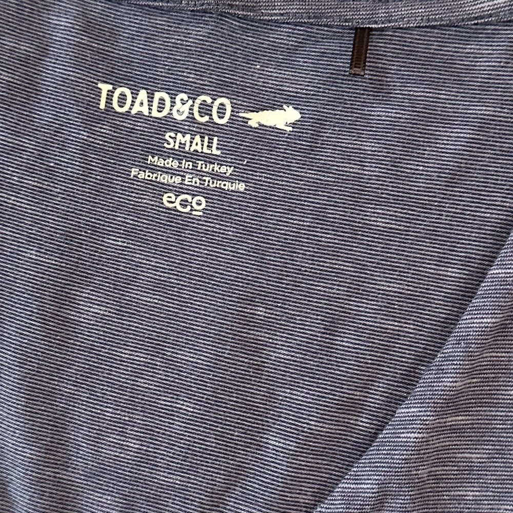 Toad & Co Cue Wrap Cafe Dress Women's SMALL Outdoor Athleisure - Picture 3 of 8